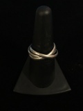 Triple Band Sterling Silver Ring - Size 7.5
