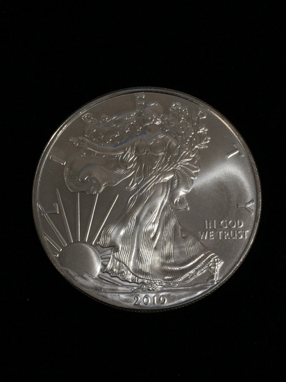 2010 1 Ounce .999 Fine Silver American Eagle Dollar Bullion Coin