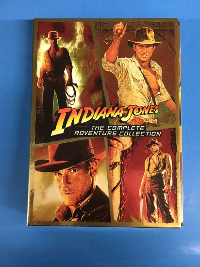 Indiana Jones The Complete Adventure Collection DVD Box Set - 4 Movies
