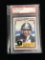 PSA Graded 1984 Topps USFL Vincent White Rookie Football Card
