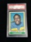 PSA Graded 1974 Topps Coy Bacon Chargers Football Card