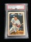 PSA Graded 1989 Topps Tiffany Roberto Alomar Padres Baseball Card