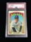 PSA Graded 1972 Topps Ed Farmer Indians Baseball Card - Near Mint 7