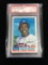 PSA Graded 1982 Topps Traded Lamar Johnson Rangers Baseball Card