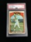 PSA Graded 1972 Topps Larry Brown Athletics Baseball Card - Near Mint 7