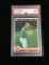 PSA Graded 1979 Topps Del Alston Athletics Baseball Card