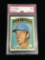 PSA Graded 1972 Topps Jim Lonborg Brewers Baseball Card - Near Mint 7