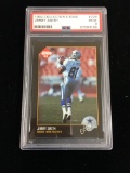 PSA Graded 1992 Collector's Edge Jimmy Smith Rookie Football Card - Mint 9