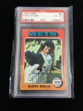 PSA Graded 1975 Topps Rusty Staub Mets Baseball Card