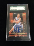 SGC Graded 2003-04 UD Rookie Exclusives Gold Maciej Lampe Jersey Card