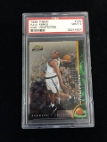 PSA Graded 1998-99 Finest Paul Pierce Celtics Rookie Basketball Card - Mint 9