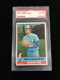 PSA Graded 1976 Topps Don Carrithers Expos Baseball Card