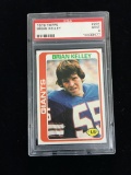 PSA Graded 1978 Topps Brian Kelley Giants Football Card - Mint 9