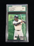 AGS Graded 2000 Crown Royale Final Numbers Barry Bonds Giants - Mint 9