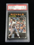 PSA Graded 1971 Topps Lou Piniella Royals Baseball Card