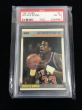 PSA Graded 1987-88 Fleer Patrick Ewing Knicks Basketball Card