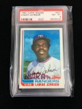 PSA Graded 1982 Topps Traded Lamar Johnson Rangers Baseball Card