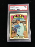PSA Graded 1972 Topps Johnny Callison Cubs Baseball Card - Near Mint 7