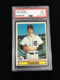 PSA Graded 1979 Topps Jack Morris Tigers Baseball Card
