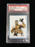 PSA Graded 1991 Victoria Gallery Frank Bruno Boxing Champions Card - Mint 9