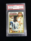 PSA Graded 1979 Topps Dwight McDonald Chargers Football Card