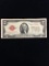 1928-G United States $2 Red Seal Currency Bill Note