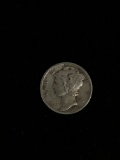 1943 United States Mercury Dime - 90% Silver Coin