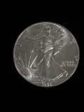 1986 1 Ounce .999 Fine Silver American Eagle Dollar Bullion Coin