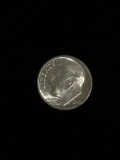 1948-D United States Roosevelt Dime - 90% Silver Coin BU Grade