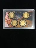 2007 United States Mint Presidential $1 Coin Proof Set - Four $1 Coins