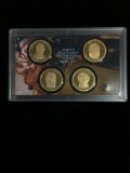 2009 United States Mint Presidential $1 Coin Proof Set - Four $1 Coins