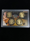 2010 United States Mint Presidential $1 Coin Proof Set - Four $1 Coins