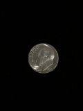 1950 United States Roosevelt Dime - 90% Silver Coin BU Grade