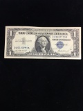 1957 United States $1 Dollar Silver Certificate Currency Bill Note
