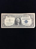 1957 United States $1 Dollar Silver Certificate Currency Bill Note