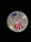 1999 US 1 Troy Ounce .999 Fine Silver Painted Silver Eagle Bullion Coin