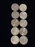 10 Count Lot of 10 Cent Euro Coins - 1 Euro Face Value