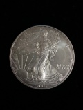 1 Troy Ounce .999 Fine Silver 2003 United States American Silver Eagle Bullion Coin