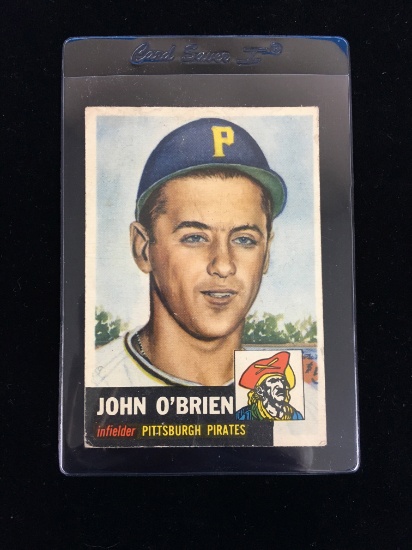 1953 Topps #223 John O'Brien Pirates Baseball Card