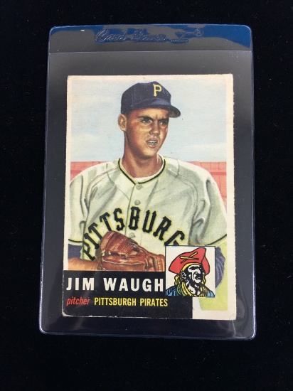 1953 Topps #178 Jim Waugh Pirates Baseball Card