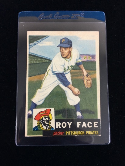 1953 Topps #246 Roy Face Pirates Baseball Card