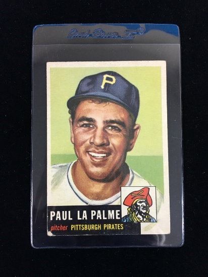 1953 Topps #201 Paul La Palme Pirates Baseball Card