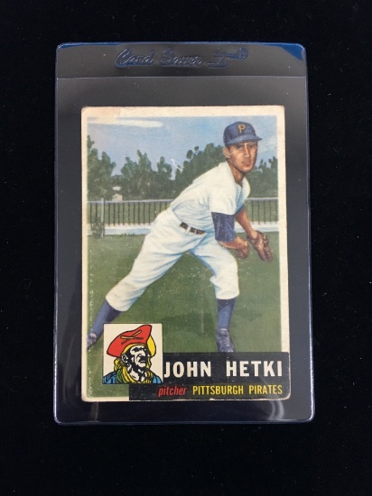 1953 Topps #235 John Hetki Pirates Baseball Card