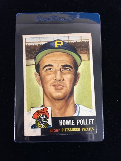 1953 Topps #83 Howie Pollet Pirates Baseball Card