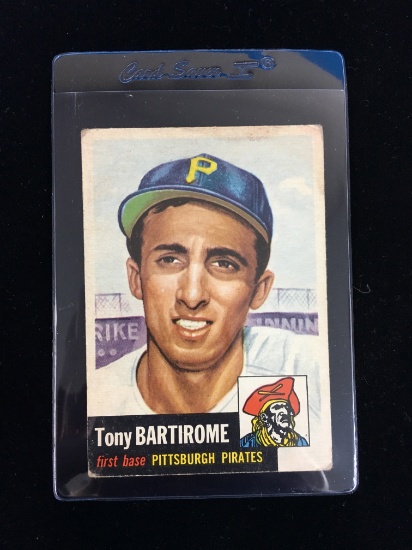 1953 Topps #71 Tony Bartirome Pirates Baseball Card