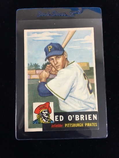 1953 Topps #249 Ed O'Brien Pirates Baseball Card