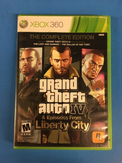 Xbox 360 Grand Theft Auto IV & Episodes From Liberty City Video Game