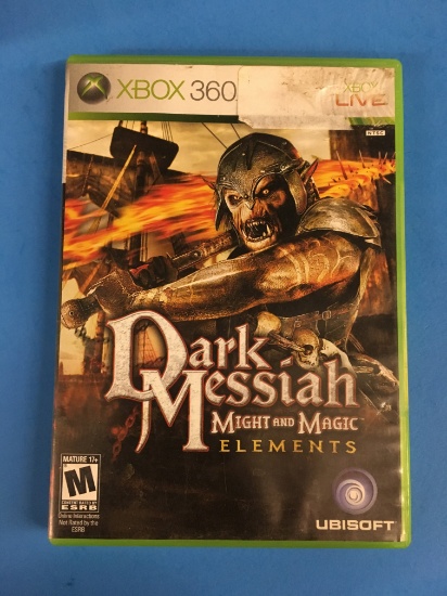 Xbox 360 Dark Messiah Might and Magic Video Game