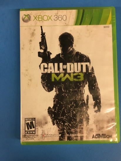 Xbox 360 Call of Duty Modern Warfare 3 Video Game