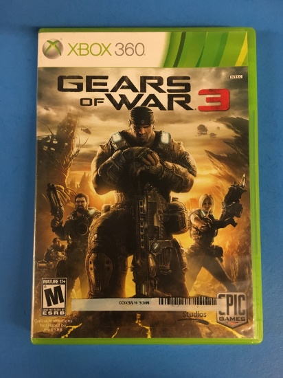 Xbox 360 Gears of War 3 Video Game